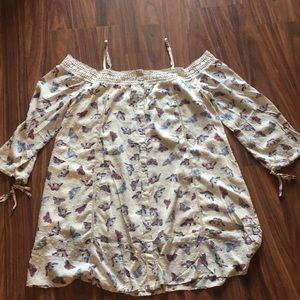 Off Shoulders Blouse